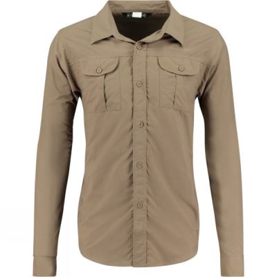Camisa Ayacucho Altay Hombre Beige - Chile UMY852749